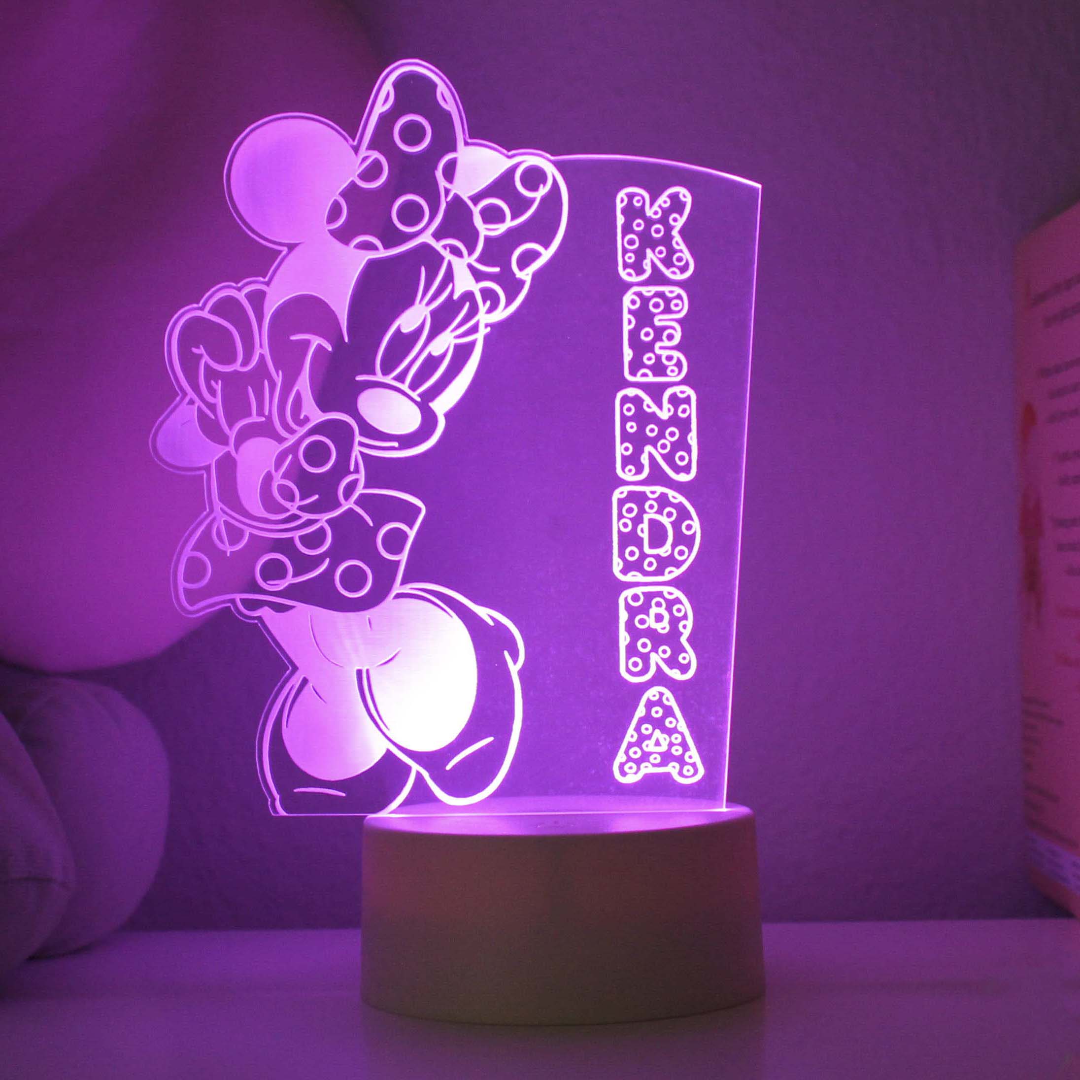 Personalized Children's Night Lights | Minnie