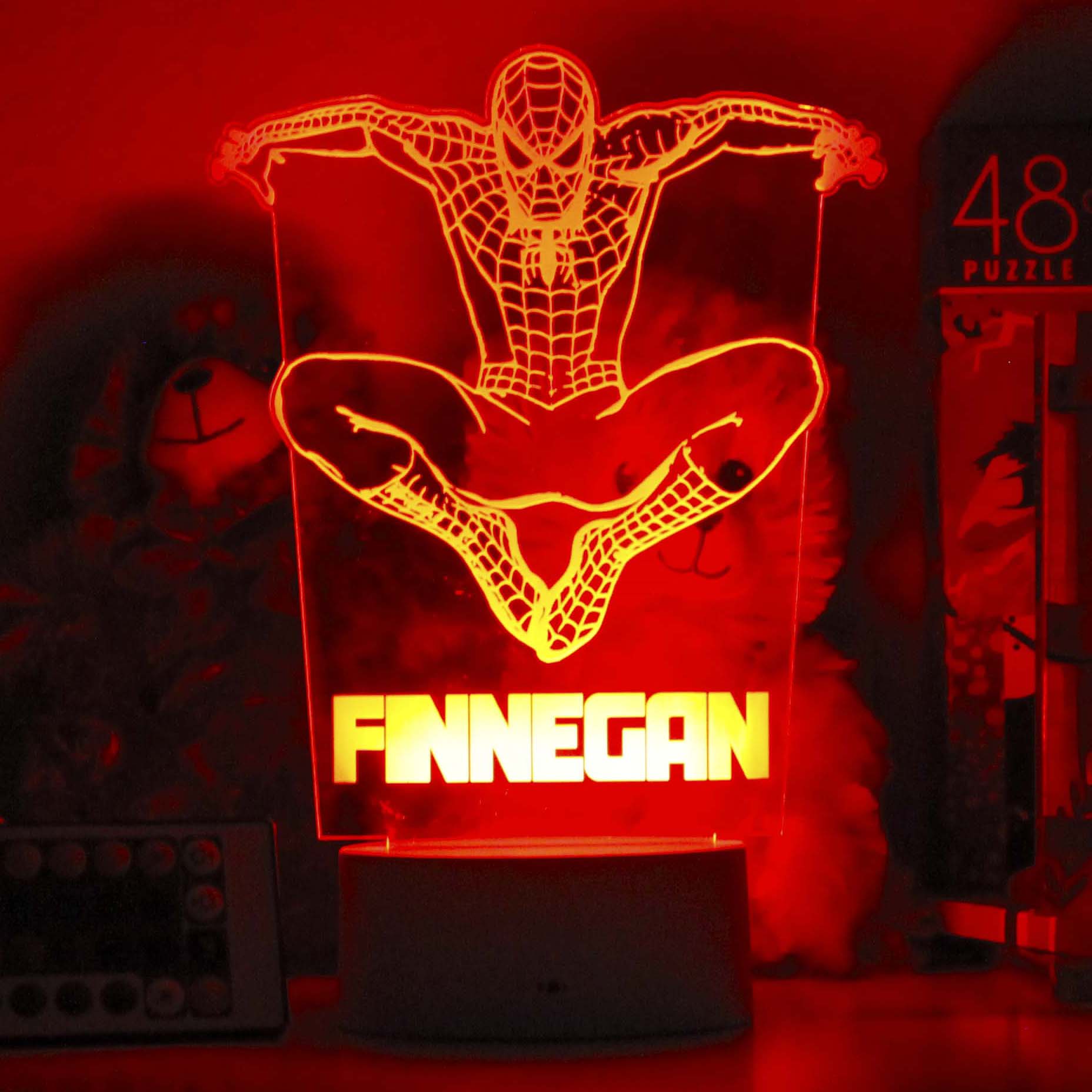 Personalized Children's Night Lights | Spiderman