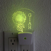Kid's Night Light Wall Plug | Sunflower