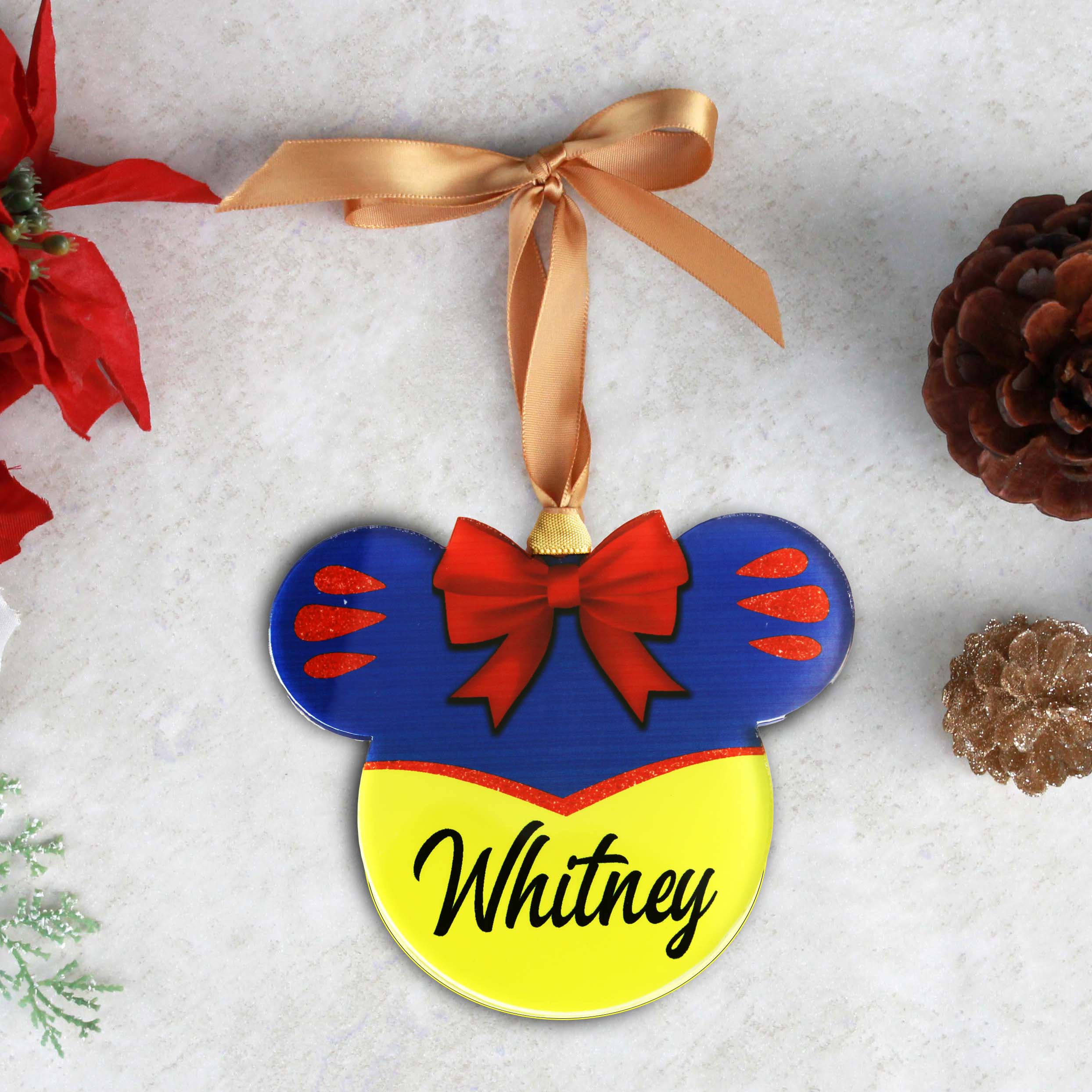 Acrylic Christmas Ornaments | Snow Princess