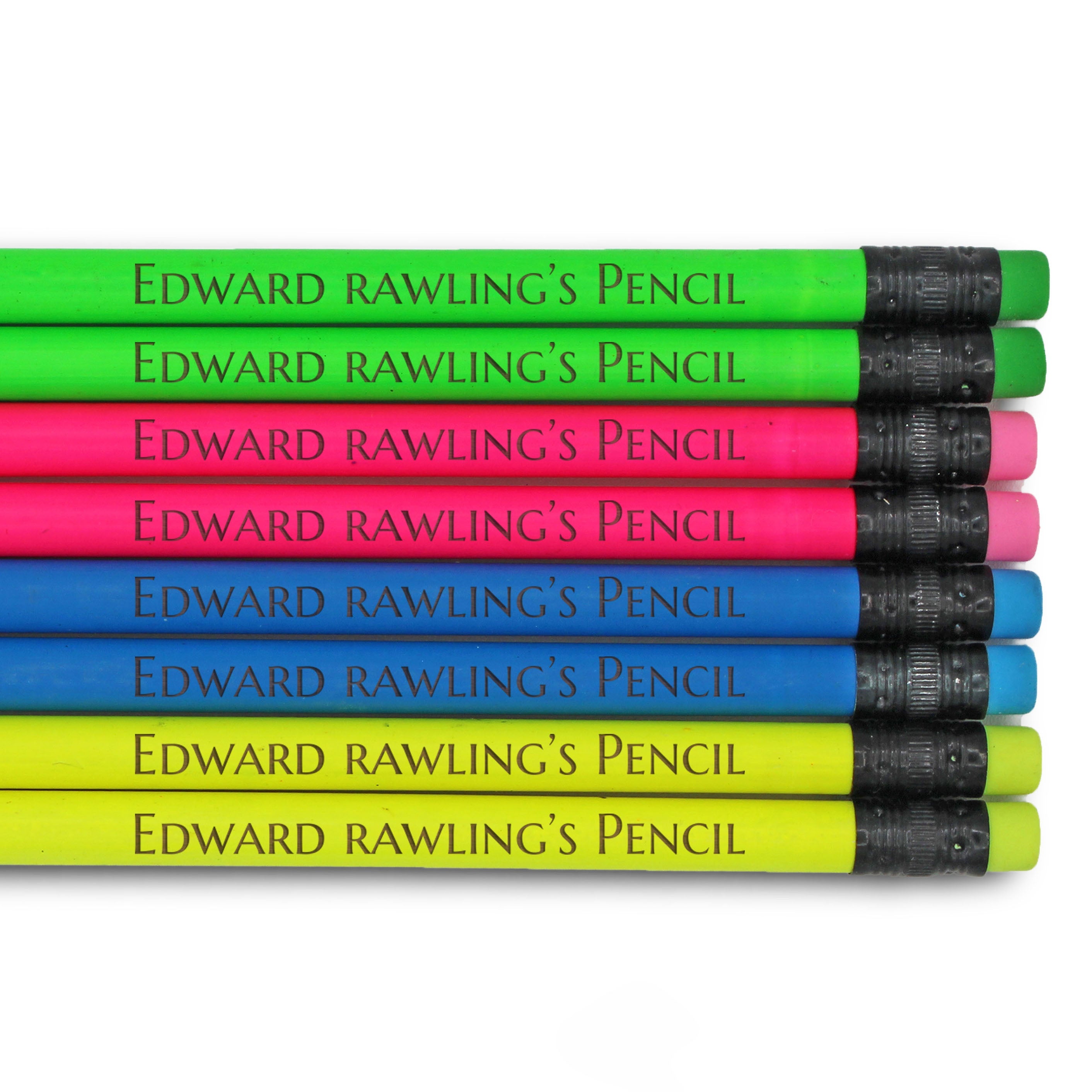 Neon Pencils Set of 10 | Edward
