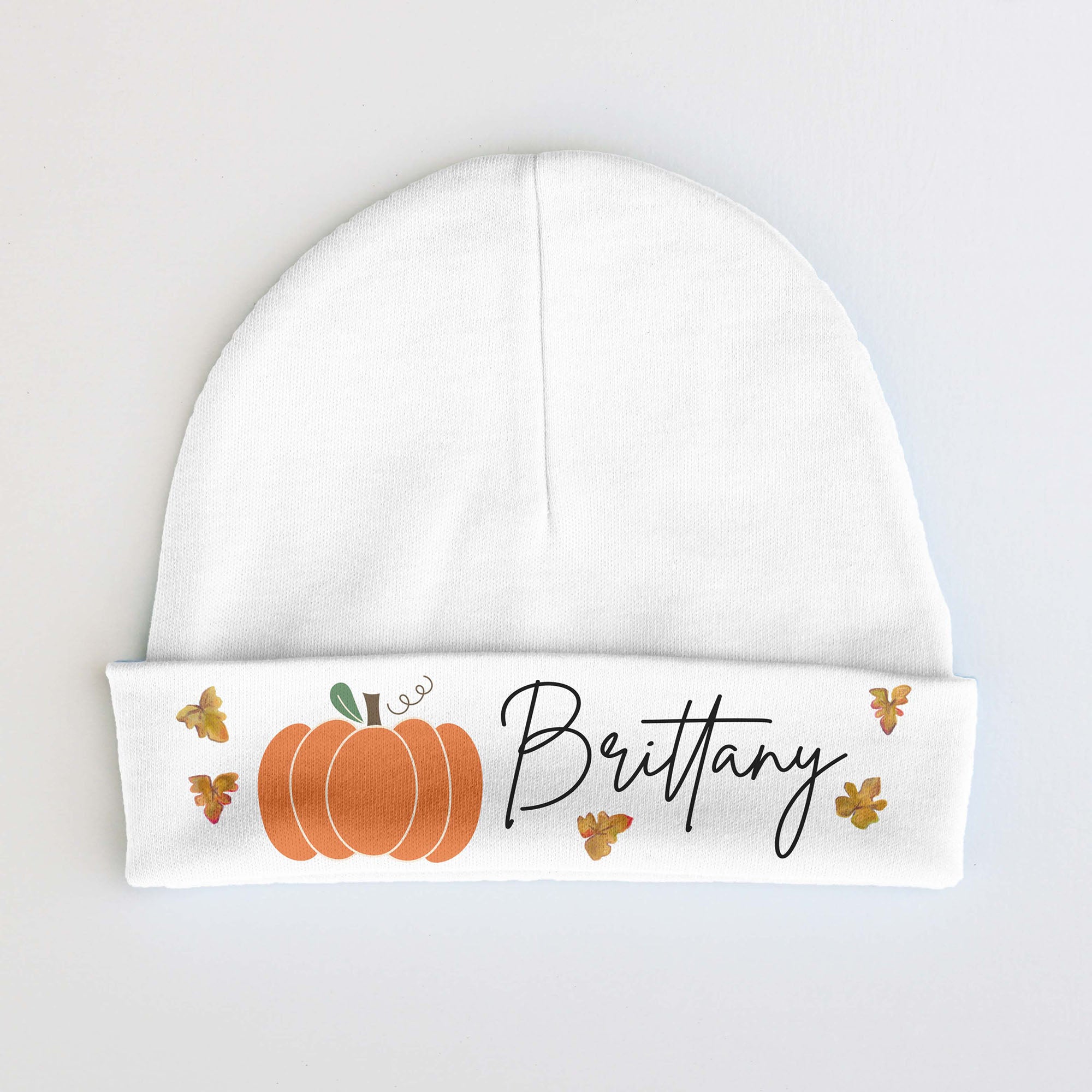 Personalized Baby Beanie | Pumpkin