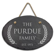 Slate Outdoor Address Sign | Purdue
