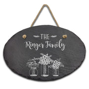 Slate Outdoor Address Sign | Ringer Family