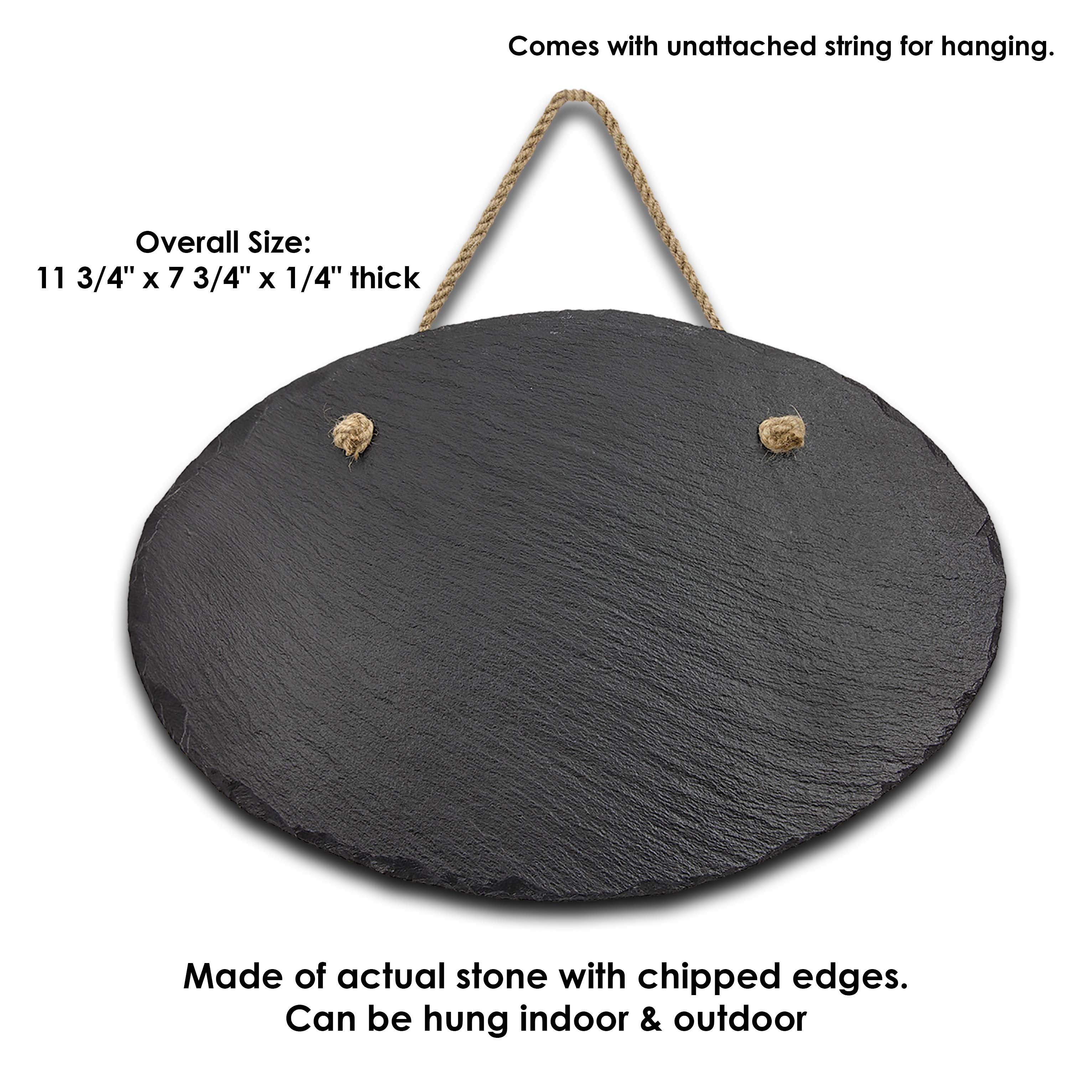 Slate Outdoor Address Sign | Bryant