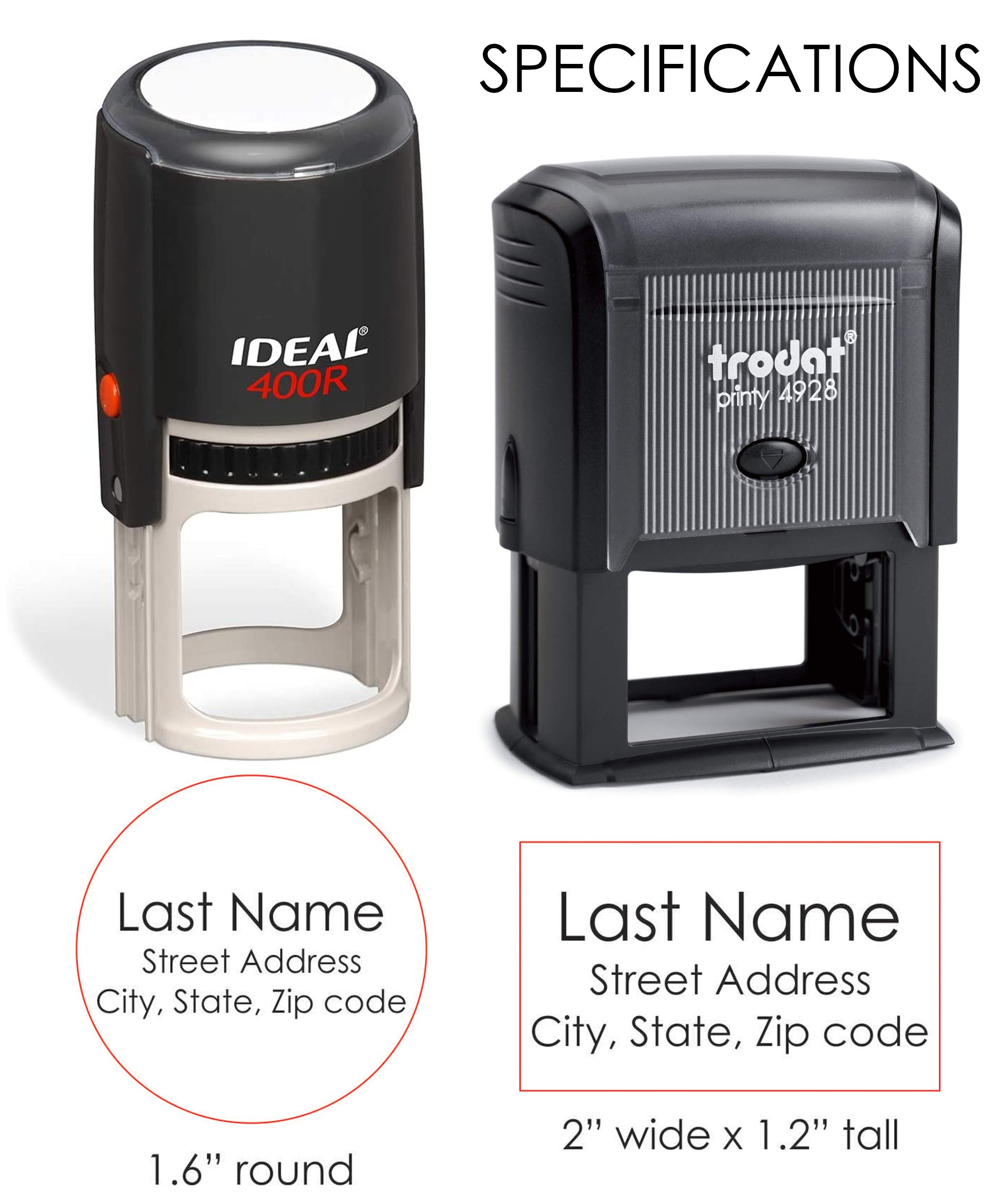 Return Address Self Inking Stamp | Andrew & Bailey