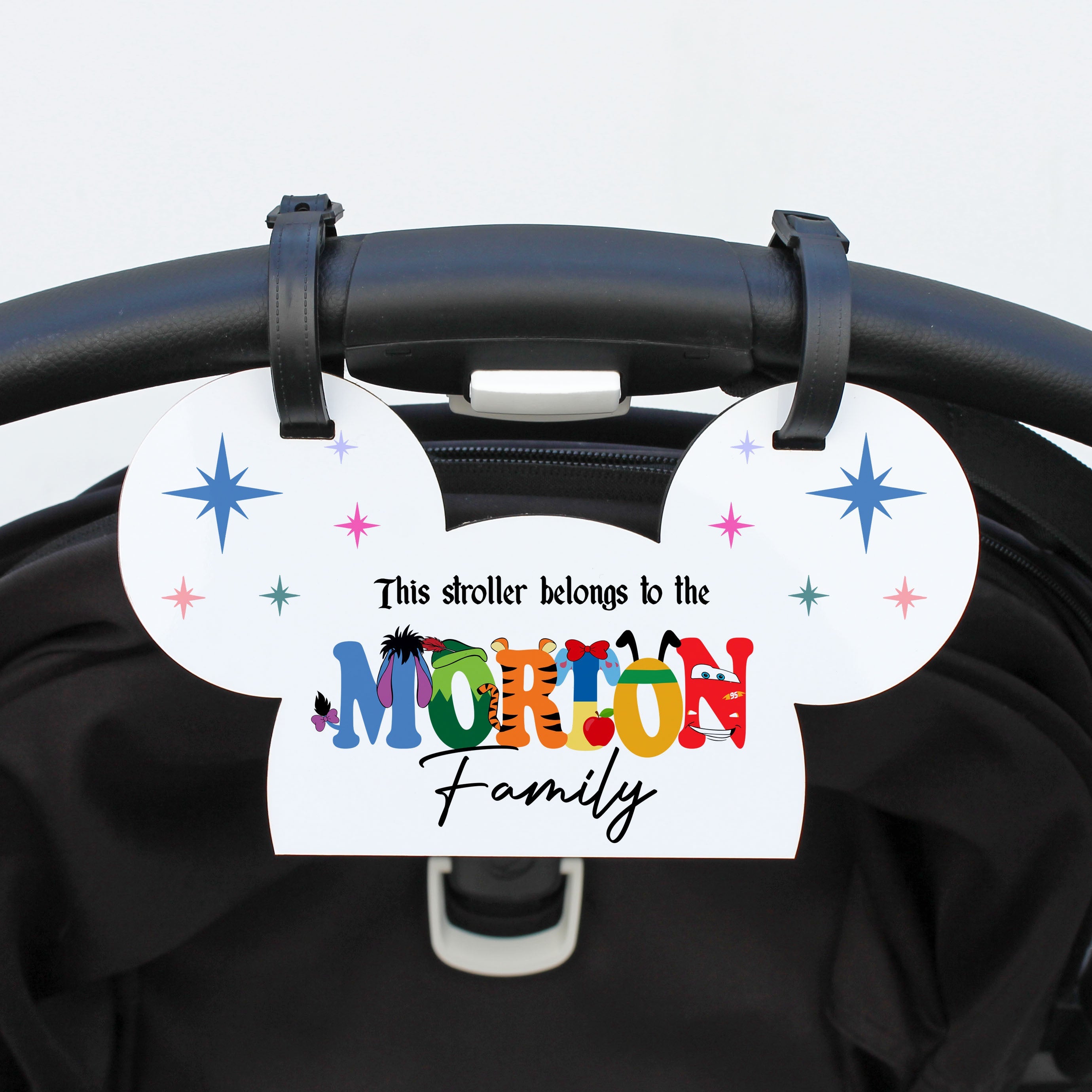 Stroller Name Sign
