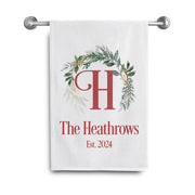 Personalized Christmas Towels | The Heathrows