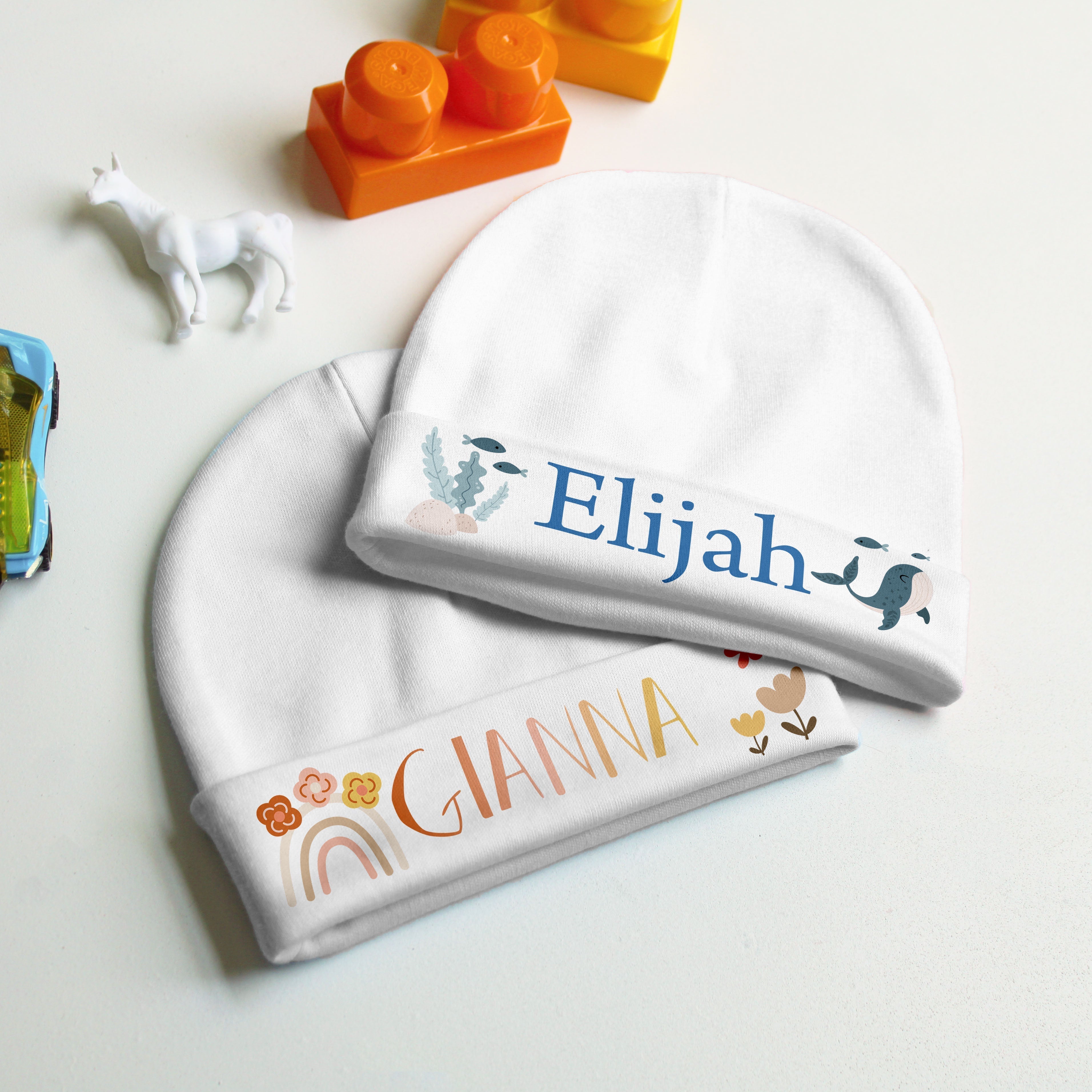 Personalized Baby Beanie | Mermaid