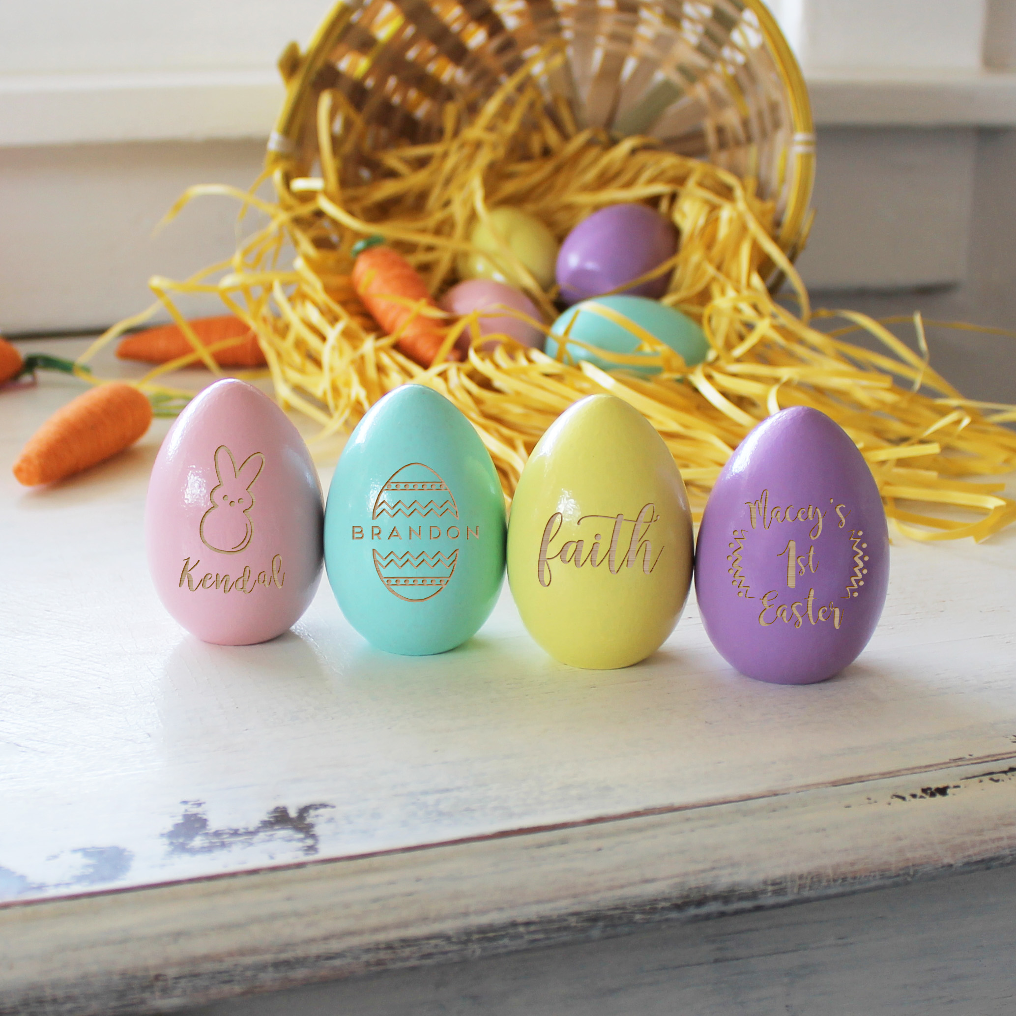 Details about   NEW Easter Basket Chalkboard Hanging Ornaments Easter Egg Shaped 